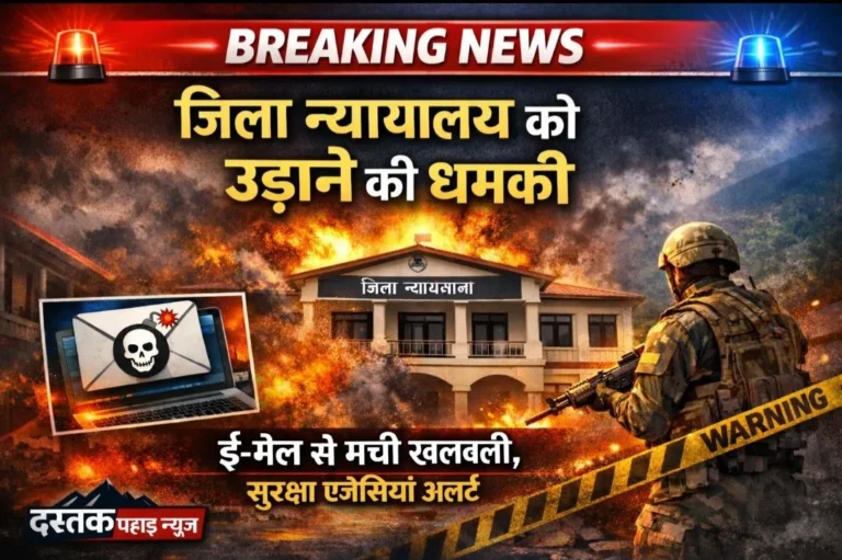 Breking News रुद्रप्रयाग जिला कोर्ट को उड़ाने की धमकी, ई-मेल से मची खलबली, सर्च ऑपरेशन शुरू