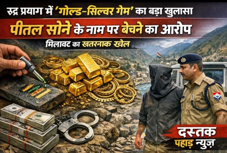 रुद्रप्रयाग जिले में ‘गोल्ड–सिल्वर गेम’ का भंडाफोड़! सोने के नाम पर पीतल, चांदी में मिलावट, सराफा बाजार में भरोसे पर बड़ा सवाल