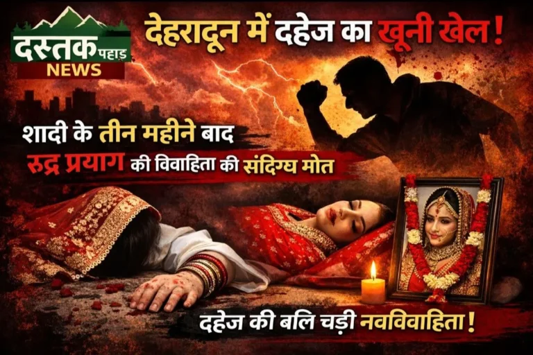दहेज बना मौत का कारण: देहरादून में पति ने कंबल से मुंह दबाकर की पत्नी की हत्या, रुद्रप्रयाग की थी विवाहिता