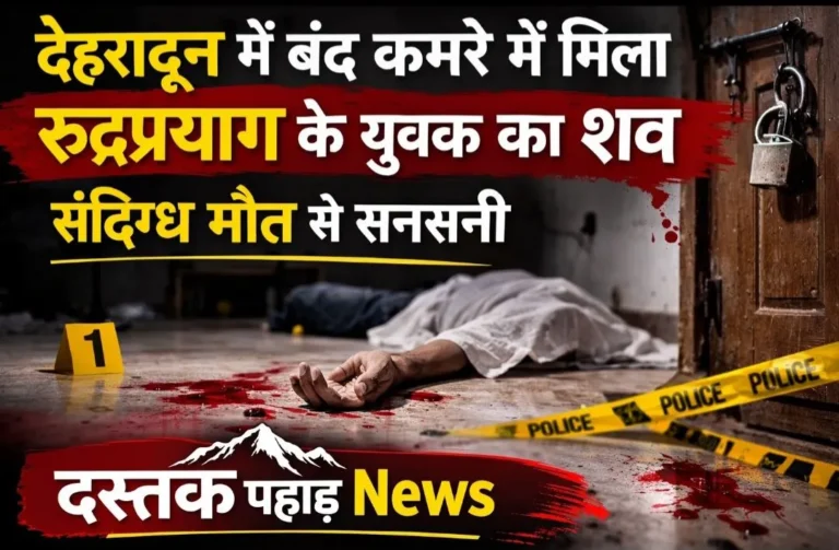 देहरादून में किराए के कमरे में मिला रुद्रप्रयाग जिले के युवक का शव, तेज दुर्गंध आने पर पड़ोसियों ने दी पुलिस को सूचना