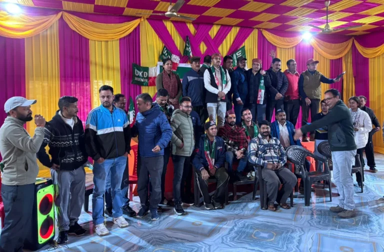 उत्तराखण्ड क्रान्ति दल जिला कार्यकारिणी का हुआ गठन, विनोद कप्रवाण वरिष्ठ उपाध्यक्ष, हरिभजन भंडारी को महामंत्री का दायित्व