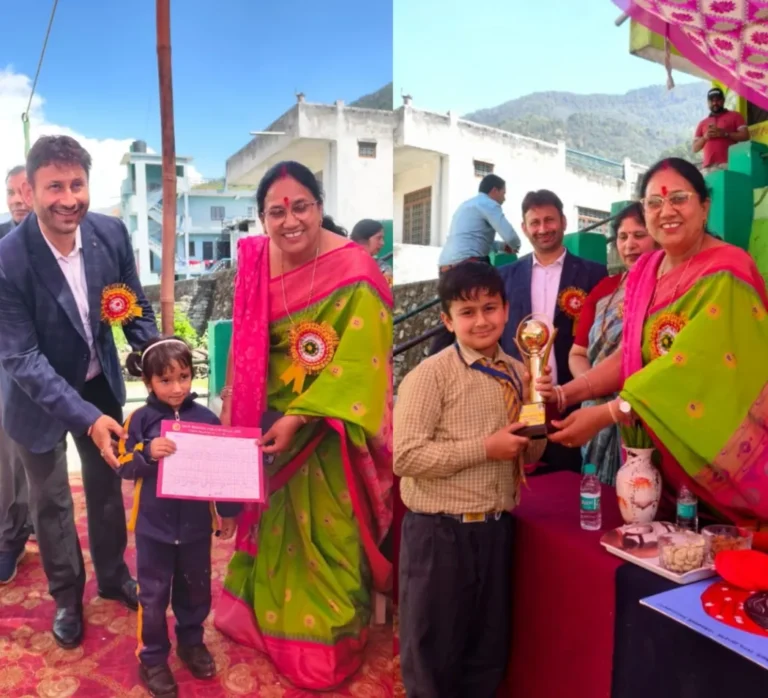 गौरी मेमोरियल पब्लिक इंटर कॉलेज में केदारनाथ विधायक श्रीमती आशा नौटियाल ने मेधावी छात्र-छात्राओं को किया सम्मानित