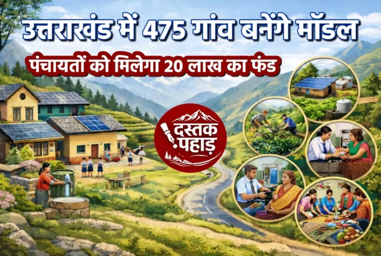 उत्तराखंड में 475 गांव बनेंगे मॉडल, पंचायतों को मिलेगा 20 लाख का फंड