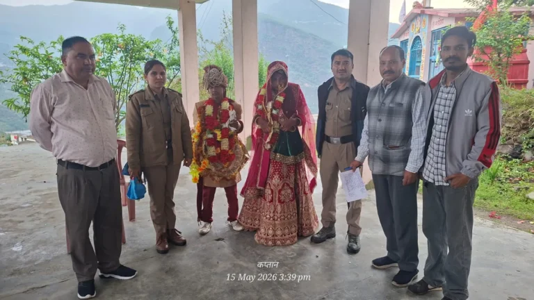 ऊखीमठ में फिर रुकवाया गया एक बाल विवाह, प्रशासन और पुलिस की तत्परता से बचा नाबालिग का भविष्य
